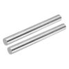 Uxcell 304 Stainless Steel Round Bar, 25mm X 250mm, Solid Shaft Rod for DIY Crafts, Model Cars, Helicopters, and Airplanes, 2 Pieces