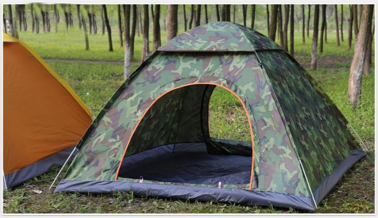 Automatic 5 Second Pop Up Camping Tent for 3-4 People