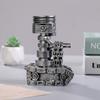 Уникальная полимерная фигурка робота - Креативный декор для дома и офиса, Идеальный подарок для друга