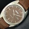 ВИНТАЖНЫЕ МУЖСКИЕ АВТОМАТИЧЕСКИЕ ЧАСЫ SEIKO 7009A ЯПОНИЯ КОРИЧНЕВЫЙ ЦВЕТ ЦИФЕРБЛАТ a708542-1
