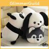 Flip Rabbit Dog Plush Toy Cartoon Duck Panda Husky Stuffed Doll 32cm Decoration