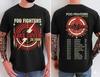 Foo Fighters 2026 Take Cover Tour Унисекс Футболка Повседневная Уличная Ретро Футболка Футболка с Принтом в честь Фанатов - Мужская Летняя...