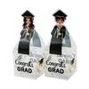 10Pcs Pvc Gift Box Bachelors Uniform Favors Clear Graduation Gift Box Decoration Box Gift Box For Graduation Party