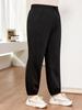 Женские большие размеры Осень/Зима 2025 Утягивающие спортивные штаны с манжетами - Универсальные и Повседневные