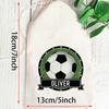 Personalized Soccer Party Favor Bags Birthday Party Decoration Canvas Goodie Bag NewBorn Baby Shower Back To School Gift for Boy