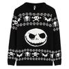 Nightmare Before Christmas Вязаный джемпер унисекс для взрослых Jack Skellington