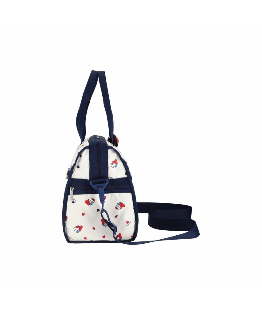 Lesportsac Hello Kitty Heart To Heart Deluxe Medium Weekender [4318.Hf61]