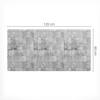 Desk Pad for Graphic Designers and Designers Stone Mosaic 120x60 cm