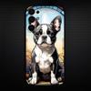 Cartoon French Bulldog  Phone Case For Samsung S25/S24/S23/S22/S21/S20/Plus,Fe,Lite/Others Black Cover