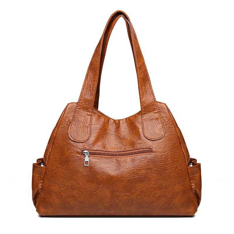 Новая модная большая сумка, ручная сумка-тоут, большая вместимость, универсальная, через плечо