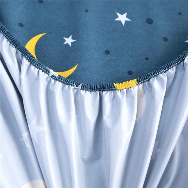 Супер водонепроницаемая простыня из 3 предметов, гладкий наматрасник, покрывало с глубоким карманом, дышащее мягкое покрывало, постельное белье (С 2 наволочками)