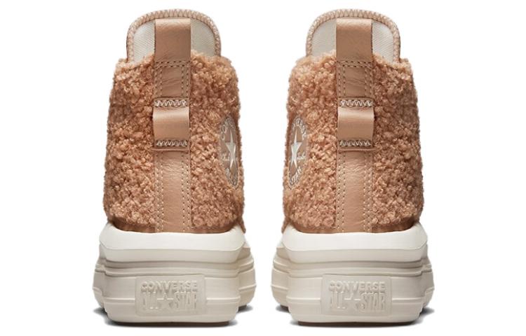 Converse Chuck Taylor All Star Move Platform High Sherpa - Champagne Tan A04259C
