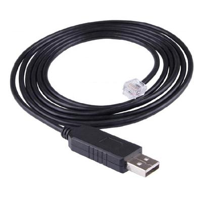 USB-кабель к RJ12 RS232 Serial с защитой от перегрузки, быстрая передача для безопасного и эффективного использования, 180 см