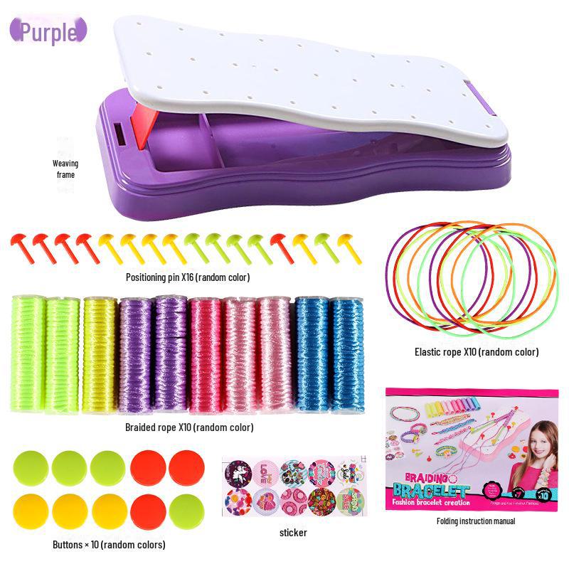 Friendship Bracelet DIY Kit: Handmade Beaded Jewelry Set for Girls