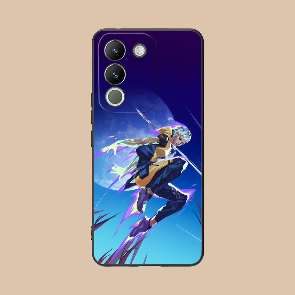 Чехол Waylay Valo для VIVO Y77 76 75 74 73 72 58 56 55 51 50 38 36 Y19 Y18 Y03 Y01 5G Мягкий ТПУ Ударопрочный Чехол