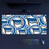 Hertha Mouse Pad, Large Gaming Desk Mat, Non-slip XXL Mousepad for Laptop & Tablet, Mini PC Playmat with Stitched Edges