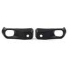 Fog Light Cover Front Bumper Fog Lamp Covers Trim Bezel For Jeep Wrangler JL 2018+ 10th Anniversary Rubicon Steel Front Bumper