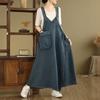 Women 2025 New Plus Size Summer Denim Dress Vintage Elegant Loose Casual Basic Belt Dresses Maxi