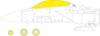 Eduard Paint Mask Seal Тонкий маскирующий уплотнитель для пластиковой модели EDUCX674 1/72 F-15C (для плесени)