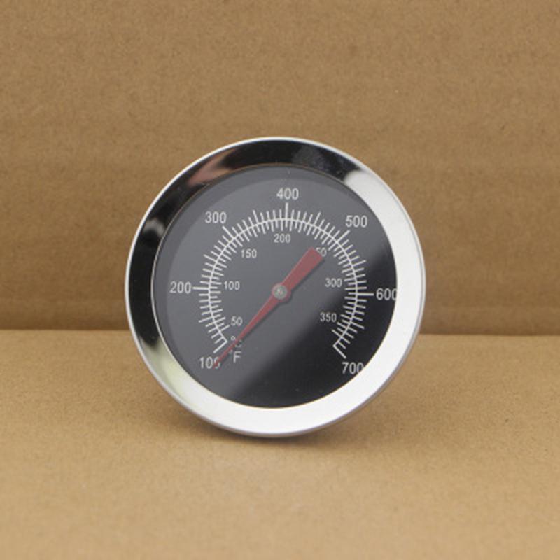 Stainless Steel Oven Thermometers Bbq Bimetallic Dual Gage 700 Degree Cook Tool