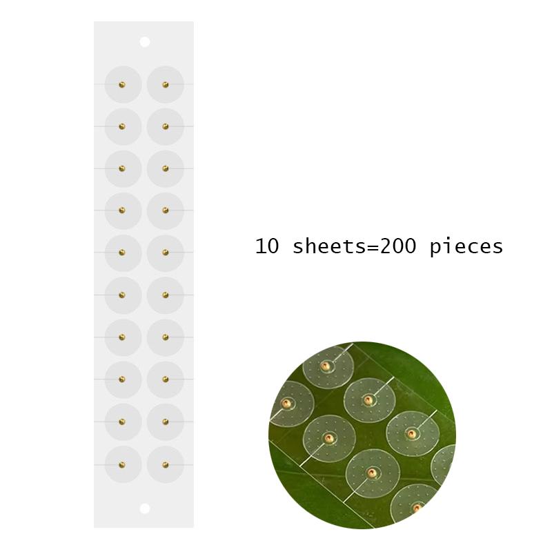 Acupressure Ear Stickers 1/5/10 Sheets Magnetic Beads Pressure Patches for Weight Management Support Acupuncture Therapy Use