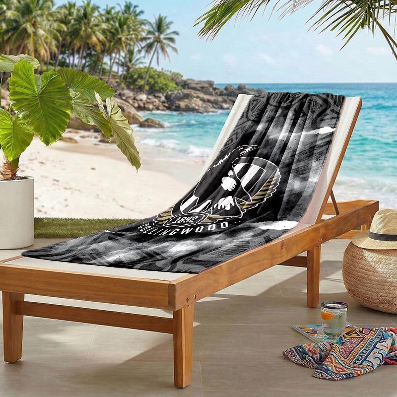 Collingwood Fashion Beach Towel: Ideal for Summer Adventures Soft, absorbent and quick drying suitable for swimming and bathing