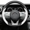 Чехол на руль автомобиля для Mercedes-Benz S-Class W222 GLC A-Class W177 C-Class W205 E-Class W213 Кожаный, сшитый вручную DIY