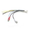 Car Stereo Amplifier 10 Pin Plug Power Harness Sub-woofer RCA Adapter For Pioneer TS-WX300TA TS-WX300A TS-WX1210A TS-WX1010A