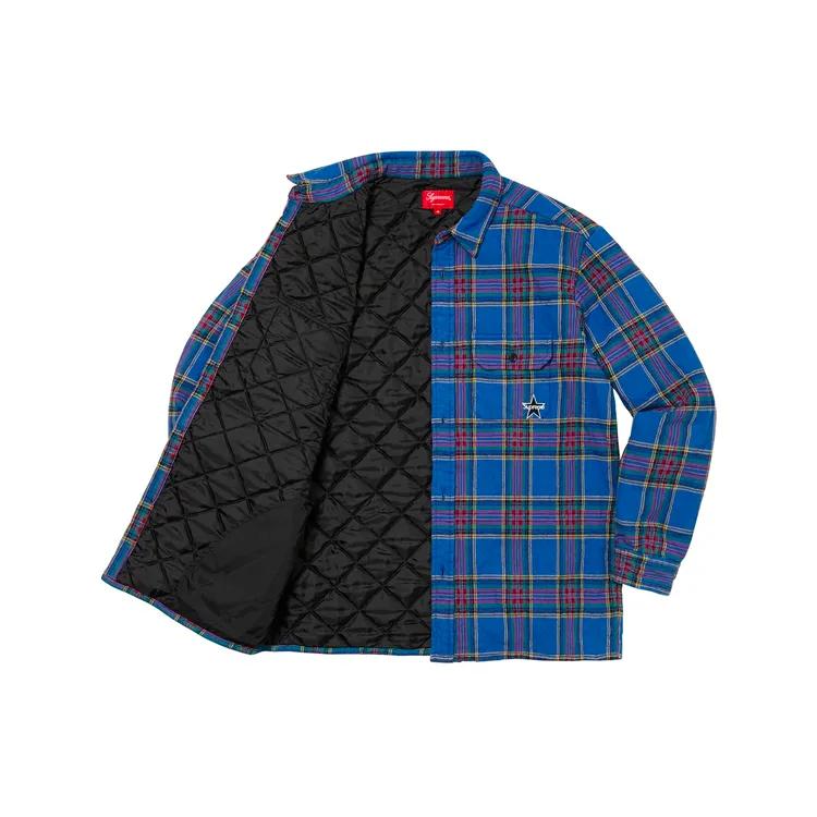 Supreme Quilted Plaid Flannel Shirt (Unisex) Shirts SUP FW21 295