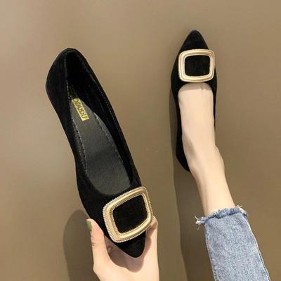 Элегантные женские туфли на плоской подошве с низким каблуком, повседневная женская обувь, социальная, популярная, модная, оптовая продажа, последняя, популярная, люксовая марка