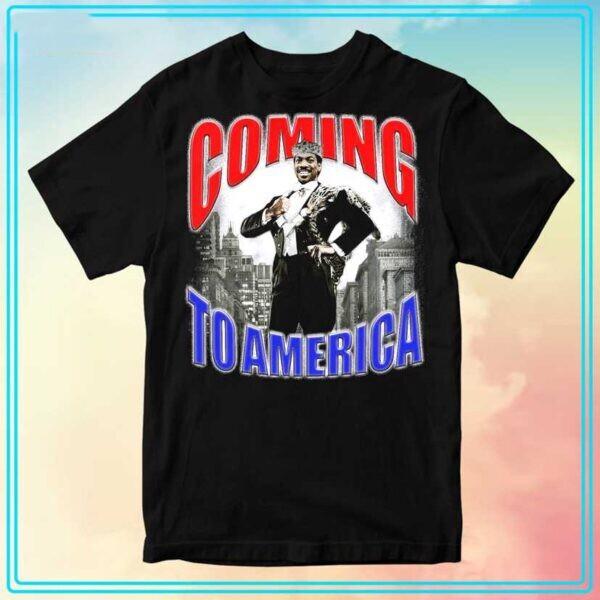 Coming to America 1988 Movie Vintage T-Shirt Gift for Fans All Size S-4XL