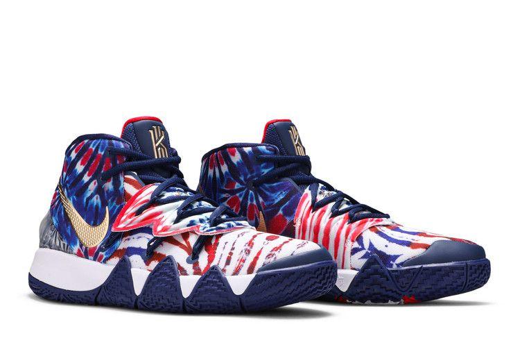 Kids' Sneakers Nike Kybrid S2 Tie Dye USA (GS) Blue Void/Metallic Gold-Photo Blue-White