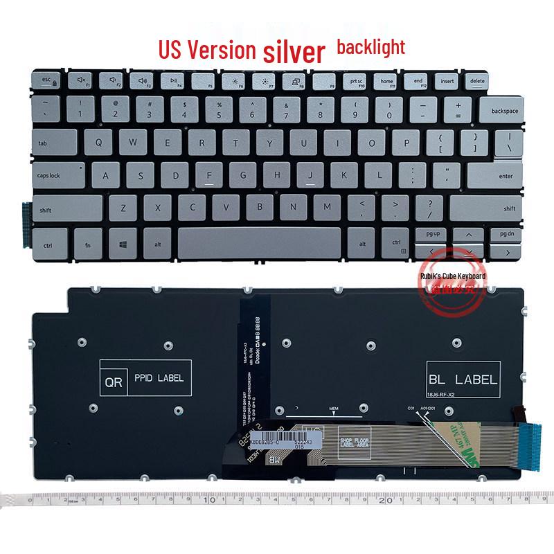 Совместимо с моделями клавиатур DELL: 14-7490, 7491, 5498, 13-5000, 5390, 5391, 7390, 7391