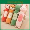 Cylinder Animal Plush Toys Lion Frog Monkey Rabbit Stuffed Dolls Home Decor