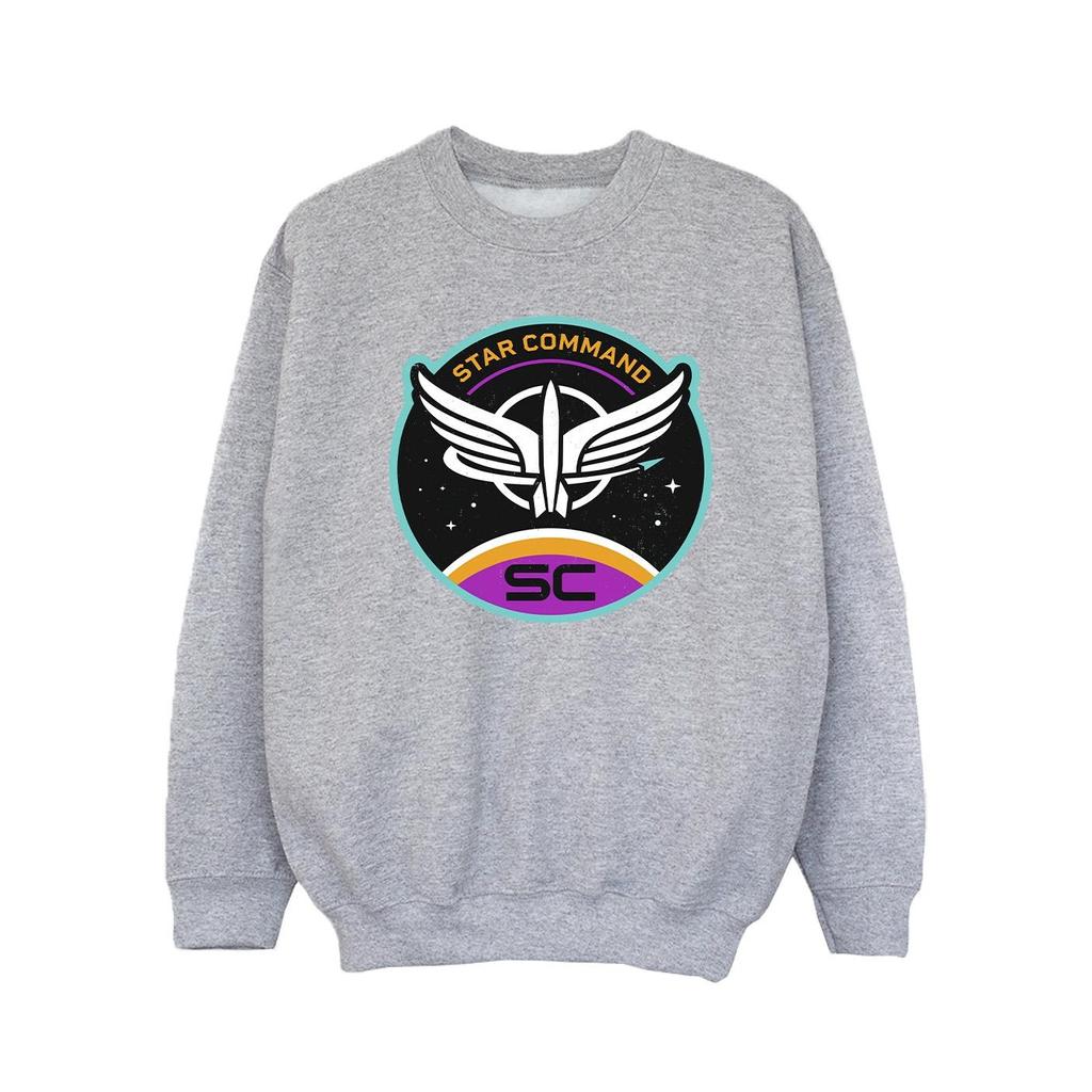 Disney Girls Lightyear Star Command Circle Sweatshirt