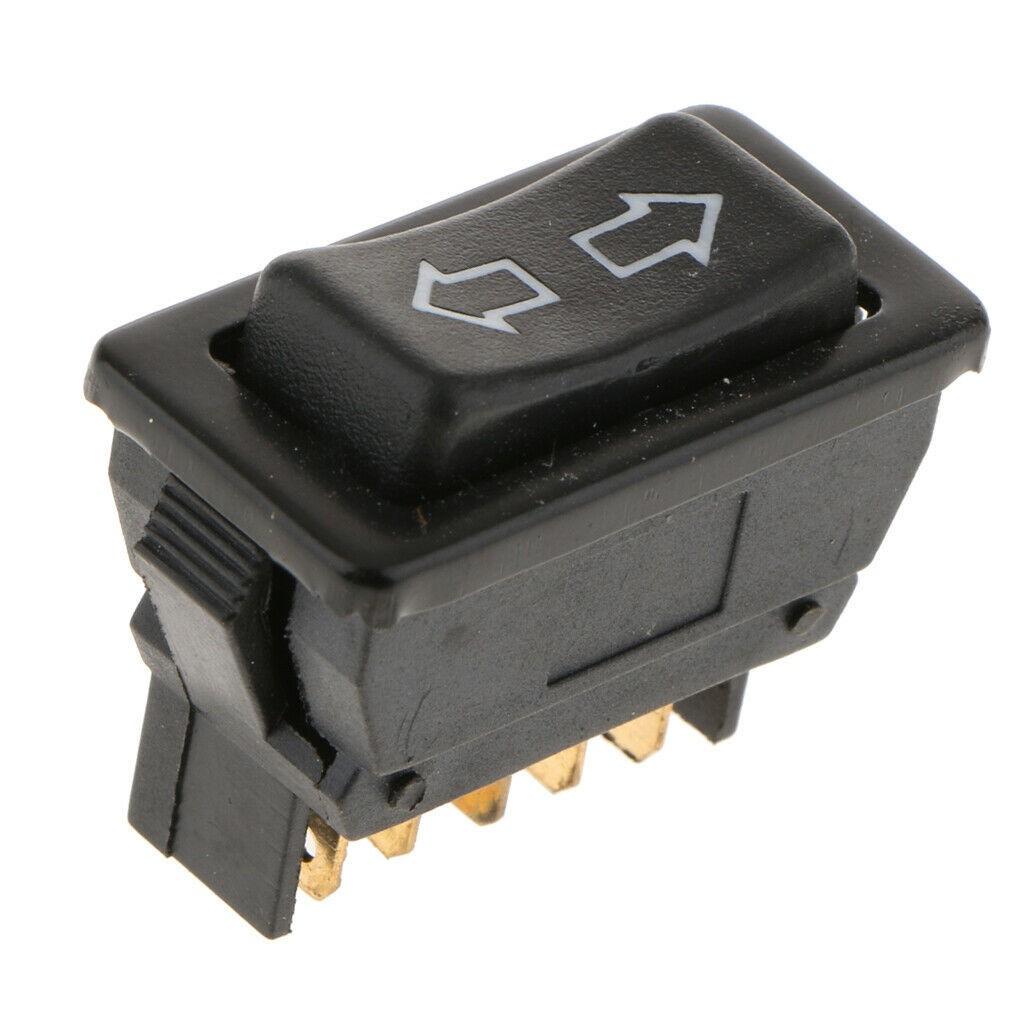 12V 20A 2-позиционный мгновенный электрический переключатель-качалка для жалюзи вверх-вниз