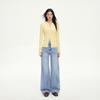 New In Autumn and Winter, Trendy Brand SAINT Cat Whisker Washed High-waisted Loose Straight Mopping Jeans