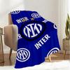 Inter Milan Crest Blanket Lightweight Ideal Bedding Blanket Perfect for Travel, Camping, Living Rooms, Offices, Sofas, Fan Christmas gift