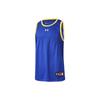 Line Print Logo Basketball Sports Knit Quick-Dry Breathable Vest Men Vests Dark-Blue 22500102-400