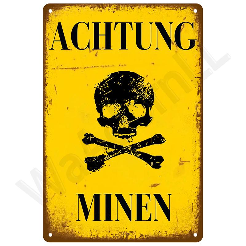 Vintage Bar Metal Signs Bathroom House Living Room Home Retro Wall Decorations Items Luxury Decor Interior Art Posters Tin Signs