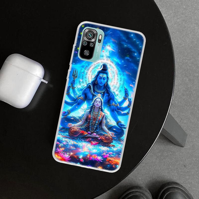 Лорд Шива Индуистский Бог Будда Индия Чехол для Телефона для Xiaomi Redmi Note 15 14 13 12 11 Pro Plus 14S 12S 11S 11T 11E 10S 10 Cust