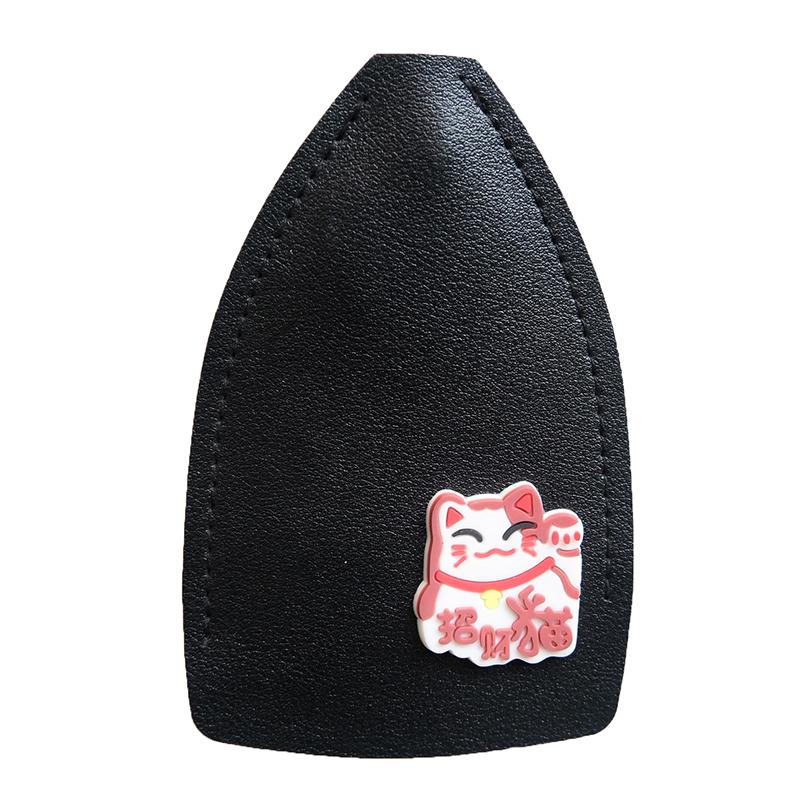 1 шт. Милый выдвижной держатель для ключей из ПУ для ключей, Креативный чехол для ключей, Кожаный брелок, Кожаная сумка для ключей, Коробка для ключей от машины, Чехол