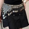 Vintage Metal Tassel Waist Chain Round Ethnic Style Belt  Dress Accessories