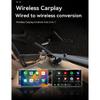 Беспроводной адаптер Carplay 2-в-1 Android Auto WiFi BT Стабильное соединение Поддержка нескольких приложений Умное голосовое удаленное управление Системы Car Play 2025