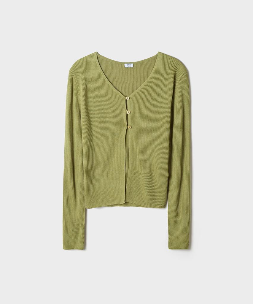 Spao [Прохладный] Летний рубчатый кардиган (ре)_Spckg37G02 (Тип B)