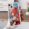 HSR Guinaifen Утолщенный ТПУ Чехол для Мобильного Телефона для iPhone 17 16 15 14 13 12 11 Air Pro Max Plus Цветной Чехол