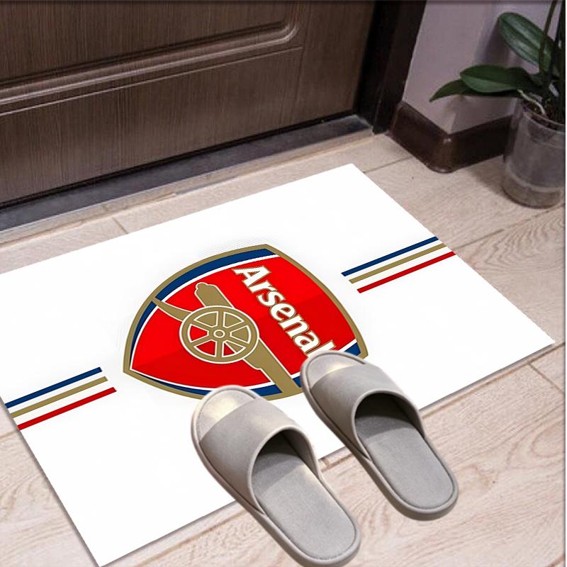 Arsenal F.C Pattern Rug, Indoor/Outdoor Mat, for Picnic, Gameroom, Bedroom, Office, Living Room, Home Decor Carpet, Birthday Gift