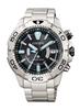 Citizen Promaster Marine Diver Silver Diver's Watch, Waterproof, Light-Powered Eco-Drive, Radio-Controlled, Series, 200M, Black, AS7141-60E, Men's,