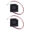 2Pcs Double Ball Bearing Brushless Fan 24V 3010 15000RPM High Speed for SV08 3D Printer Hotend