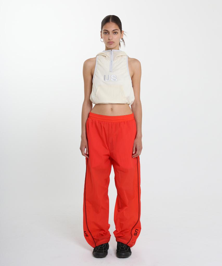 SIO Us Nylon Track Pants_Red
